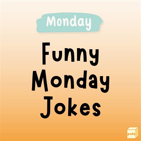 jokes monday|More.